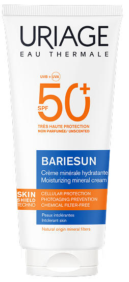 Барьесан Солнцезащитный увлажняющий минеральный крем SPF50+